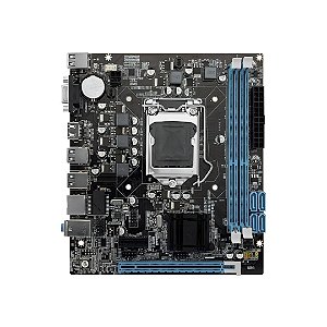 Placa Mãe Intel H61 Ddr3 Lga1155 I3 I5 I7- Hdmi 2o E 3° Ger - BRARTH61