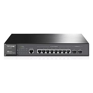 Switch 8 Portas Tp-link T2500G-10TS TL-SG3210 Jetstream Gigabit Gerenciavel