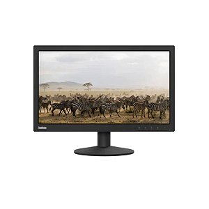 Monitor Lenovo ThinkVision E20‑1B 19,5″ LED HD – HDMI VGA Base Inclinável, Ideal para Escritório
