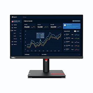 Monitor Lenovo T22i-30 21,5" Full HD Ajuste de Altura 60Hz Wled 102Dpi