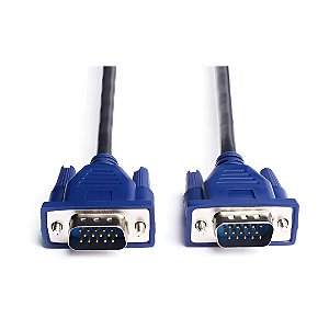 Cabo VGA 15 Metros MD9 Macho x Macho – Transmissão de Vídeo HD