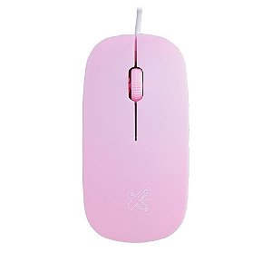 Mouse Maxprint Surface Rosa 1200 DPI USB – Leve, Compacto e Preciso