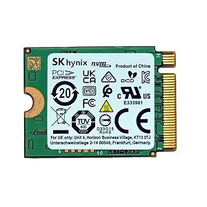 SSD SK Hynix 256GB NVMe PCIe Gen4x4 – Desempenho Rápido para PCs e Notebooks