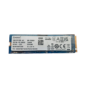 SSD Kingston 128GB NVMe M.2 PCIe Gen4 mais velocidade, inicialização rápida e melhor desempenho do sistema