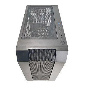 Gabinete Gamer Pixxo CG05 Sem Fonte com Frontal LED ARGB Design Moderno