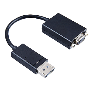 Adaptador Lenovo 57Y4393 DisplayPort para VGA 20cm – Compatível com Notebooks, Desktops e Monitores Analógicos