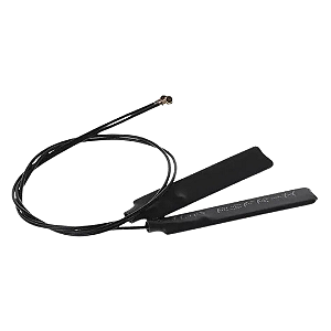 Antena WiFi NGFF Dual Band 2.4G e 5G para Notebook Cabo 24cm Compatível Intel 9260, 8265, BCM94360