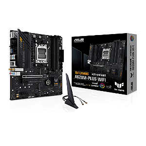 Placa Mae ASUS Tuf Gaming A620M-PLUS Amd AM5 mATX Ddr5 Preto 90MB1EZ0-M0EAY