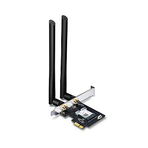Placa WiFi AC1200 T5E PCIe Dual Band com Bluetooth