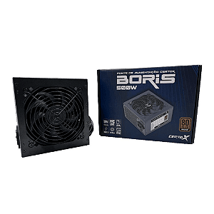 Fonte ATX 500W CertoX Boris 80 Plus Bronze PFC Ativo