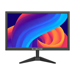 Monitor Bluecase 20 polegadas HD+ com 75Hz entrada HDMI e VGA painel TN e suporte VESA ideal para escritório