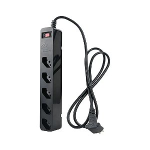 Filtro de Linha Clamper iClamper Energia 5 Tomadas Bivolt Preto 23459
