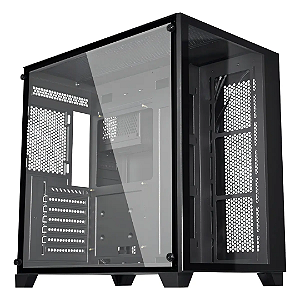 Gabinete Gamer K-mex Aquário Space Atx Cg-xxr4 Mid tower
