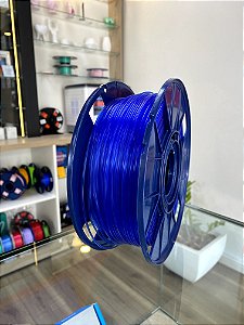 Filamento PLA Premium Azul Translúcido