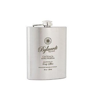 CANTIL DE INOX C/CACHAÇA EXTRA PREMIUM 230ml (para maiores de 18 anos)