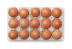 Ovos vermelhos 15 UNIDADES