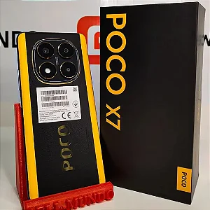 POCO X7 12 DE RAM 512GB 5G TELA 6.7 BLACK GLOBAL