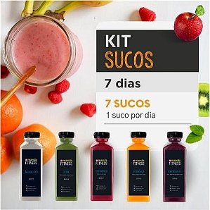 KIT SUCOS 7 DIAS