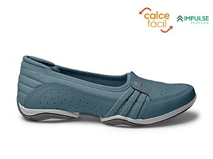 Tenis Kolosh Feminino Slip On Linha Conforto AZUL Deka Cal ados