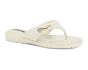 Chinelo Conforto Feminino Comfortflex COCONUT