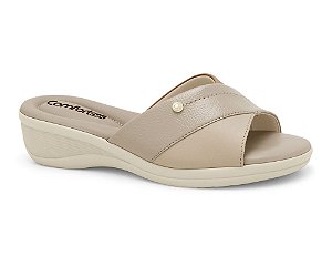 Tamanco Comfortflex Feminino Almond