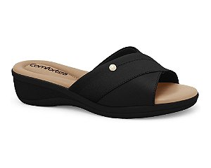Tamanco Comfortflex Preto Conforto