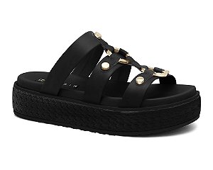 Tamanco Ramarim Flatform Preto