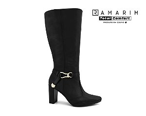 Bota Cano Longo Ramarim Preta