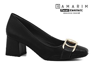 Sapato Social Couro Ramarim Preto