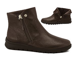 Bota Comfortlex Cano Curto Feminina Stout