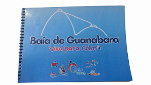 Baía de Guanabara Viva para Colorir
