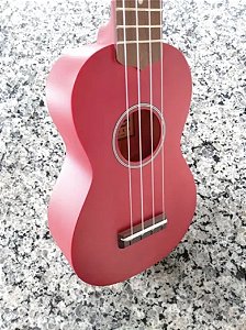 UKULELE OHANA SK-10RD SOPRANO VERMELHO