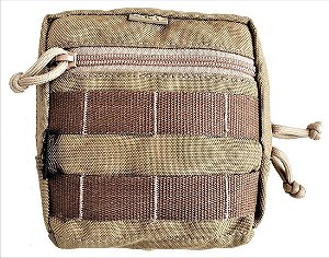 Bolso Modular Duplo Horizontal 18x18 COYOTE Feline