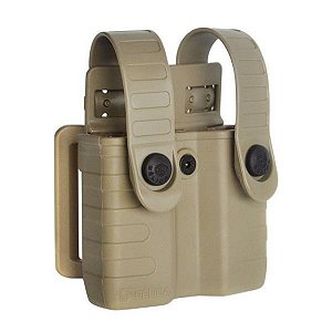 Porta Carregador Duplo TAB LOCK COYOTE Belica