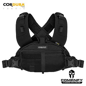 Bolsa de Peito Black Saque Rápido DESTRO Comanfy