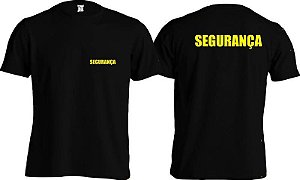 Camisa Segurança PRETA