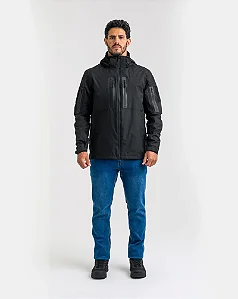 Jaqueta Rain 3.0 Masculina PRETA Invictus