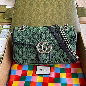 Bolsa Gucci Marmont Verde