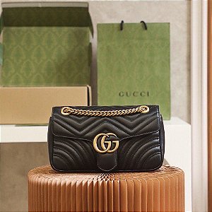 Bolsa Gucci Tiracolo GG Marmont Mini