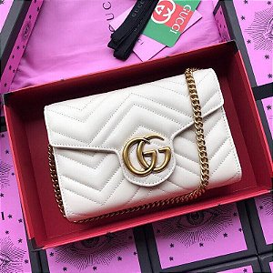 Bolsa Gucci Tiracolo GG Marmont Mini