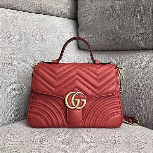 Bolsa Gucci de mão GG Marmont Mini