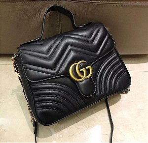Bolsa Gucci de mão GG Marmont Mini