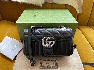Bolsa Gucci Tiracolo GG Marmont Mini