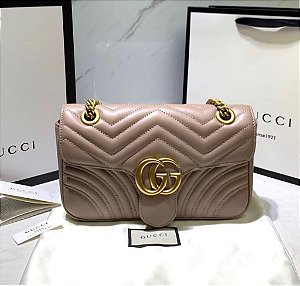 Bolsa Gucci Tiracolo GG Marmont Mini