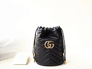 Bolsa Gucci Bucket GG Marmont