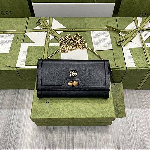 Bolsa Gucci Diana Bambu