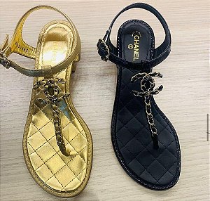 Sandalia Chanel