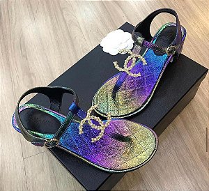 Sandalia Chanel