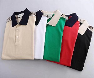 Camisa Polo Gucci