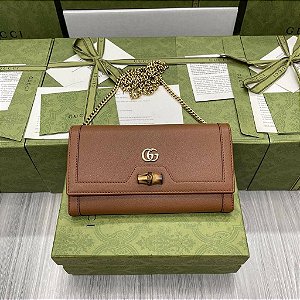 Bolsa Gucci Diana Com Bambu